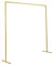 Youyijia Rectangle Wedding Arch Stand 2x2M Iron Rectangle Backdrop Stand Metal Garden Arch Arbour Climbing Plants Roses for Wedding Ceremony Party Decoration Gold