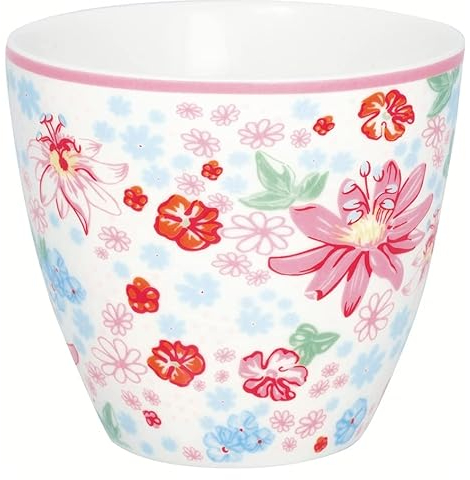 GreenGate Latte Cup Xenia White