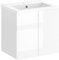 Vicco Mueble bajo Lavabo Izan, Blanco Alto Brillo, 57 x 57.8 cm