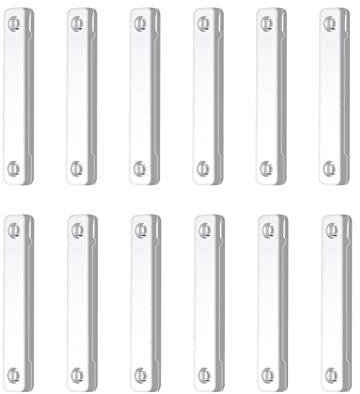 Yusheng Boucle d'écran magnétique - Clip adhésif 12 pièces pour moustiquaires,Clips de Fixation d'écran 12 pièces pour Filets à Mailles de Rideaux, Pas de TR et Pas d'installation de poinçonnage