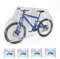 Disposable Clear Plastic Bike Cover One to Many Bikes - Waterproof Dust Covershed Waterproof Storage Outdoor Bicycles Indoor Universal (L)