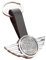 BoGoo Porte-clés en cuir avec strass compatible avec BMW Mini Cooper Clubman Countryman F54 F55 F56 F60 R56 R60, Argenté., M