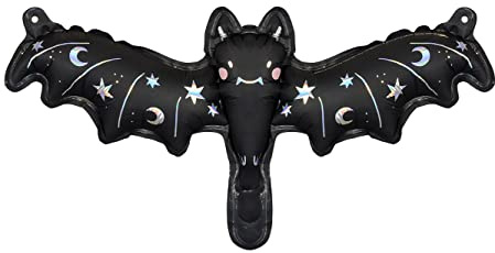 Folienballon Fledermaus 35x12cm Luftballon Partyballon Kindergeburtstag Halloween Ballon Deko Party