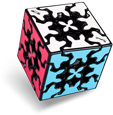 Tropibed 3x3 Gear Cube, 3x3x3 Zauberwürfel Zahnrad Magischer Würfel Kreativer Würfel 3D Puzzle Spiele für Kinder Erwachsene Brain Teaser Puzzle Cube
