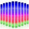 30PCS Led Foam Glow Sticks,Glow Sticks Bulk, Christmas Party Supplies with 3Modes Colorful Flashing, Valentines Day Gifts Glow in The Dark Party Supplies for Parties, Wedding, Birthday, Raves, Concert