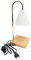 Drfeify Kerzenwachs-Schmelzlampe, Dimmbare Rauchfreie Kerzenwärmer-Lampe für Schlafzimmer-Büro (EU-Stecker 250V)