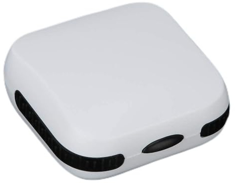 Hsthe Sea Hearing Aid Waterproof Protection Storage Box with Built in High Elastic Silicone Air Cushion Ball to Prevent the Hearing Aid from Broken