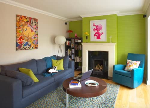 Colours Lime Green Wallpaper - Vinyl 583982