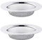 2 Pack Tomario Acciaio Inox Lavello Filtro, Standard Lavello Drain Protector Catcher per Cucina Bagno Doccia Cucina Lavastoviglie Safe (Diametro Esterno 11.5cm, Diametro Interno 7.5cm)