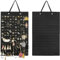 Ritte Porte Bijoux Mural Porte Boucle D'Oreille Presentoir Boucle D'Oreille Rangement Boucle D'Oreille Pour Broches, Colliers, Bagues, Pouvant Contenir Jusqu'À 300 Paires (Noir)