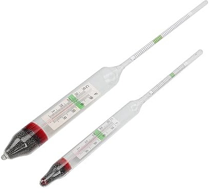 Anneome Meerwasserqualitätstester, 1 Set Wasserzähler Aquarium Hydrometer Hydrometer für Aquarium Aquarium Aquarium Hydrometer Wassermessgerät Wassermessgerät Wassersalimeter Glassole Advanced