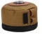 Gas Canister Cover, Outdoor Camping Gas Tank Cover Protective Cover, Storage Bag Tank Case for 230g Tank, Fuel Canister Flat Gas Cylinder Tank Protector Cover Bag(khaki)