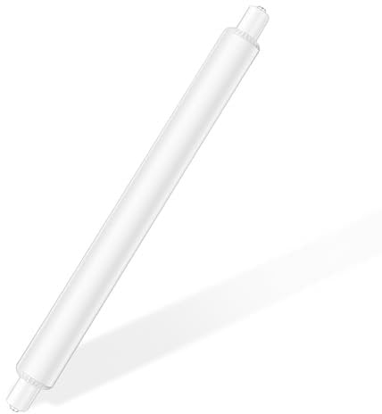 1 Pack 6W S15s LED Light Bulbs 284mm, Warm White 2700K LED S15 Strip Tube Light Bulb 60W S15 Shaver Bulb Replacement, T25 Tubular Lamp for Mirror, Bathroom, Cabinet, Non-Dimmable