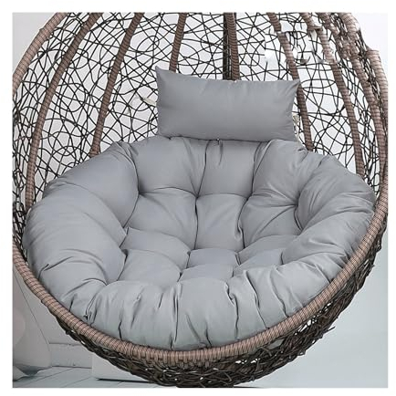 Awoyep Seat Cushion for Hanging Chair, Waterproof Hanging Chair Cushion, Cushion for Hanging Chair, Outdoor Hanging Chair Cushion, Comfortable Seat Basket (Color
