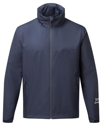 Gill Mens Crew Pilot Jacket - Breathable, Waterproof & Windproof (Navy, M)