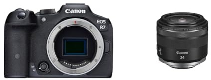 Canon EOS R7 Body + Objektiv RF 24mm F1.8 Macro IS STM