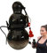 ARIOU -Wasserflasche – Kürbisflasche, 800 ml, chinesische Trinkflasche mit Deckel, Likörflasche für Fitnessstudio, Camping, Wandern, Flachmann für Männer und Frauen