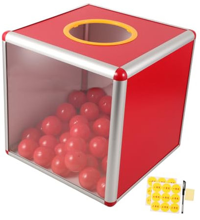 Cabilock Aufbewahrungsbox Für Transparent Wiederverwendbar Leicht Und Robust Für Dauerhaften Gebrauch Multifunktional Für Spenden Verlosungen Und Veranstaltungen