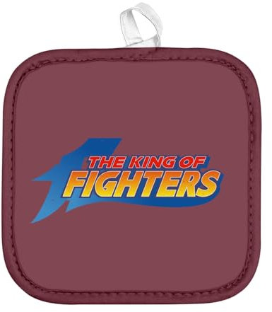 Manique de Cuisine - The King of Fighters Jeux Vidéo Retro Gaming Vintage - (17 x 17 cm)