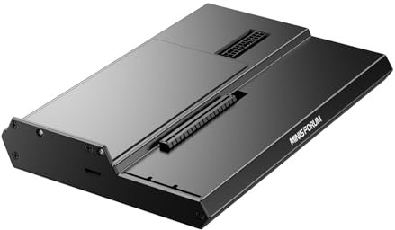 MINISFORUM DEG1 Docking Station, PCIe x16 (PCIe4.0x4), Force Power On, ATX/SFX Power Supply Compatible, Black