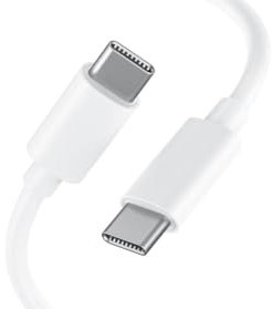 Type-C Cable for Acer ChromeBook Tab10 QC Ultra Warp Super Smartphones, Tablets & other Type C devices, 480Mbps type c wire Data Sync, Quick Charge 3A (B-WHITE)