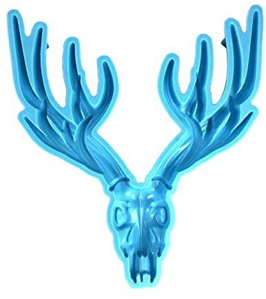 Silikonform mit Weihnachtsgeweih, 3D, großes Tier, Epoxidharz, für Wanddekoration, Beton, Gips, Wohnzimmer