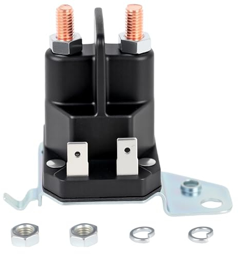 725-06153A Solénoïde de démarreur de tondeuse à gazon pour Cub Cadet XT1 XT2 LT1 ZT1 ZT2 RZT LGT LTX LGTX, Craftsman Zero Turn, MTD, Troy Bilt Bronco, machines de cour, tondeuse à gazon tracteur
