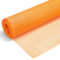 Eikuavons Tissu d'armature 160 g/m², 1 m x 50 m, en fibre de verre, 4 x 4 mm, pour le plâtre intérieur et extérieur, isolation de façade, protection contre les fissures, grille d'armature (orange)
