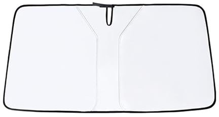 AUJSHDH Sonnenschutz Auto Frontscheibe, für Peugeot 206 CC (2D) / 207 CC (WD) / 307 CC (3B) Coupé Cabrio Auto Sonnenschutz Frontscheibe Innen, Faltbare Front-Sonnenschutz Regenschirm UV Shutz