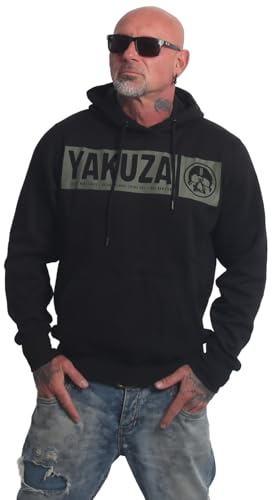 Yakuza Herren Bleak Basic Hoodie Basic Kapuzenpullover