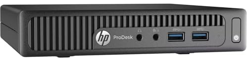HP Mini PC Ordinateur de bureau ProDesk 400 G2, Processeur Core i7-6700T, Mémoire RAM 16 Go, Disque SSD 512 Go, Win 11 PRO (reconditionné)