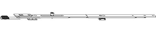 MACO SKB-Z Verlängerungsriegel 1 iS-Zapfen, L=400 mm, ablängbar 200 mm (455612)