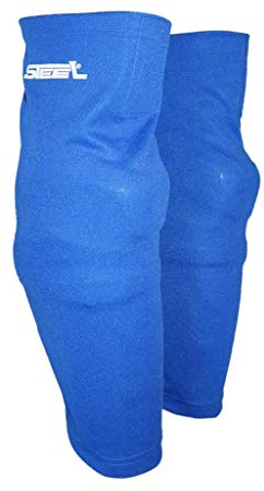 Steel Eishockey Stutzen Textil-Netzgewebe Mesh Größe Senior, Farbe blau