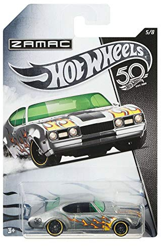 HOT WHEELS ZAMAC '68 OLDS 442 5/8 50TH ANNIVERSARY