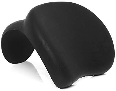 WAVE Spa Schaumstoff-Kopfstütze in Schwarz für aufblasbare Whirlpools/Spas