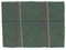 Tweed-Stoff - aus 60% Wolle - kariert - Salbeigrün mit rosafarbenen Streifen - 50 x 150cm