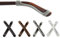 4 Pairs Eyeglasses Temple Tips Sleeve Retainer, Soft Silicone Anti-Slip Elastic Comfort Glasses Retainers, for Spectacle Sunglasses Reading Glasses Eyewear (Random Color) (Black,Clear,Grey,Brown)