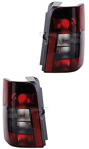 Heckleuchten Rückleuchten Rücklicht Set rechts & links Satz für Modell Berlingo (M/MF) Baujahr: 07/1996-12/2005 Partner (5/5F) 04/1996-09/2005 Kunststoff ohne Lampenträger