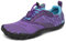 SAGUARO Scarpe Barefoot Minimaliste Uomo Donna Traspiranti Scarpe da Scogli Comode Leggere Scarpette Multisport per Trekking Trail Running Sport Acquatici Palestra, Viola 41 EU