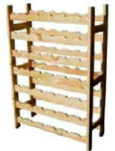 1 x Corbeille en pin 42 bouteilles.