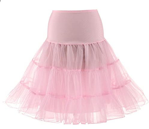SSDH Jupe Jupon Années 50 Robe Rockabilly Jupons Crinoline pour Femmes