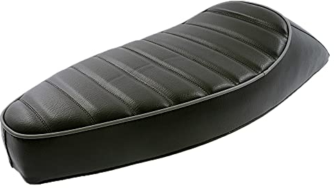 VANEZ Sitzbank Corsa MKII schwarz kompatibel für Vespa PX80, PX125, PX150, Rally, Sprint, Super, T5