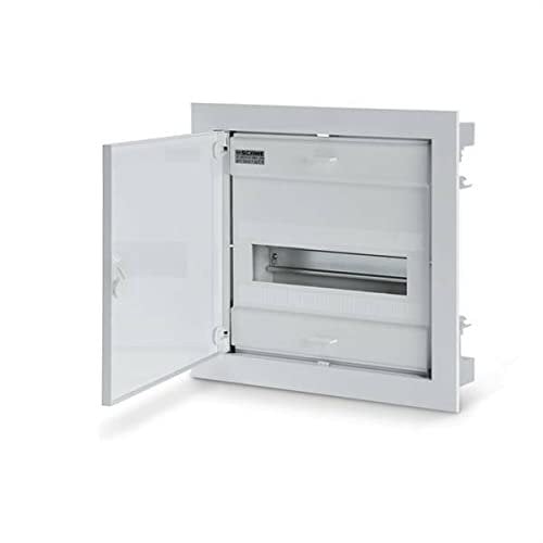 SCAME CENTRALINO FILO MURO 1FILA 12 MODULI 677.1012.1