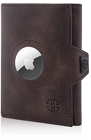 TRUSADOR Verona Unisex RFID Trifold Leder Geldbörsen Fronttasche Geldbörse