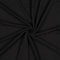 Jersey-Stoff Viskose (Bambus-Zellstoff) 0,5 x 1,45 m Bambus-Jersey Meterware Oeko-Tex-zertifiziert, Farbwahl, Farbe:001 - schwarz
