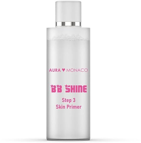 AURA Monaco | BB Shine Skin Primer – Gesichtstonic zur Reinigung vor Microneedling – gegen fettige Haut, entzündungshemmend, feuchtigkeitsspendend – für alle Hauttypen – 200ml