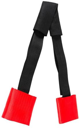 MagiDeal Motorrad-Lenker-Transport-Spanngurt, Befestigungsgurt, einfach zu verwendender Verschluss, Balance-Gurt, Spanngurt, universell, Rot