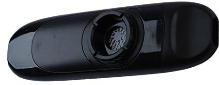 Kazoo Professionelles Tragbares Kazoo-Harz-Musikinstrument mit Membranen und Seil für Gitarre, Ukulele, Violine, Klavier, Tastatur (BLACK)