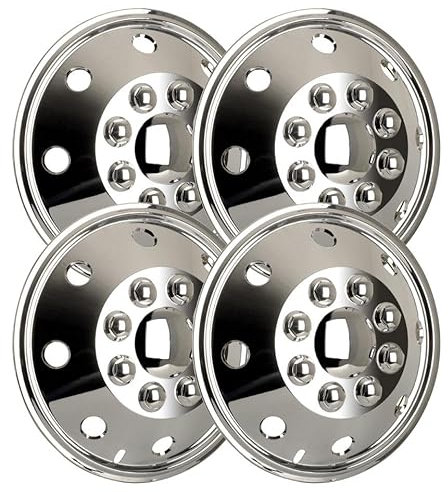 Hansen Styling Parts 4X Radkappe 15 Zoll (verchromt) passend für Ducato/Jumper/Boxer Typ 280/290 / 244/250