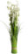 Botanic-Haus Kunstgras/künstliches Grasarrangement/künstliches Gras selbst stehend mit künstlichen Frühlingsblüten, Höhe ca. 73 cm